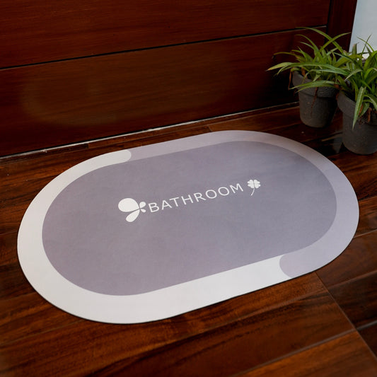 2 Pcs Medium Size Water Absorbent Anti-Slip Mat